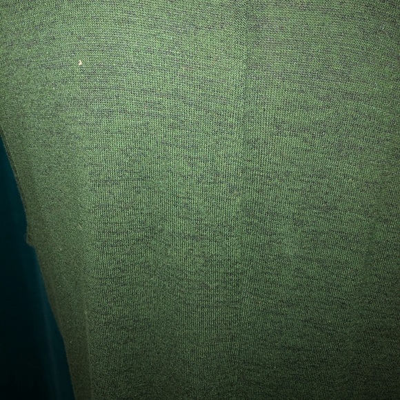 Green sweater sleeveless tunic - Picture 7 of 7